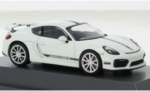 Miniature Porsche Cayman GT4 1/43 Schuco (981) blanche 2016 Porsche Cayman GT4 1/43 Schuco (981) blanche 2016 miniature