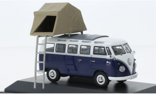 Miniature Volkswagen T1 1/43 Schuco b bus bleu/blanche 1952 Volkswagen T1 1/43 Schuco b bus bleu/blanche 1952 miniature