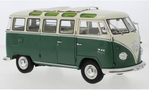 Miniature Volkswagen T1 1/18 Schuco b Samba verte/blanche Volkswagen T1 1/18 Schuco b Samba verte/blanche miniature