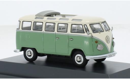 Miniature Volkswagen T1 1/43 Schuco Samba verte/blanche 1:43 Volkswagen T1 1/43 Schuco Samba verte/blanche 1:43 miniature