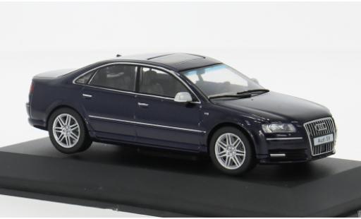 Miniature Audi S8 1/43 Solido (D3) bleue 2010 1:43 Audi S8 1/43 Solido (D3) bleue 2010 1:43 miniature