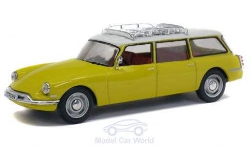 Miniature Citroen DS 1/43 Solido 19 Break jaune/blanche 1960 Citroen DS 1/43 Solido 19 Break jaune/blanche 1960 miniature