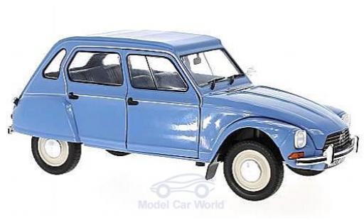 Miniature Citroen Dyane 1/18 Solido 6 bleue 1974 Citroen Dyane 1/18 Solido 6 bleue 1974 miniature