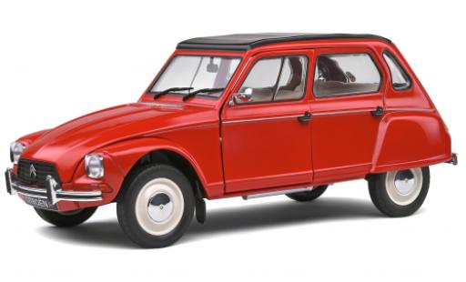 Miniature Citroen Dyane 1/18 Solido 6 rouge 1968 Citroen Dyane 1/18 Solido 6 rouge 1968 miniature