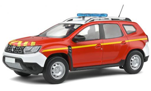 Miniature Dacia Duster 1/18 Solido Pompiers Dacia Duster 1/18 Solido Pompiers miniature