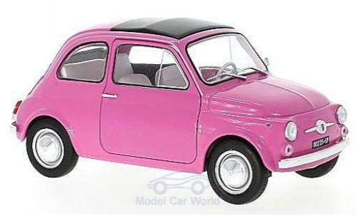Miniature Fiat 500 L 1/18 Solido L rose 1969 Fiat 500 L 1/18 Solido L rose 1969 miniature
