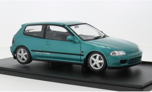Miniature Honda Civic 1/18 Solido (EG6) turquoise 1:18 Honda Civic 1/18 Solido (EG6) turquoise 1:18 miniature