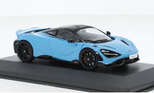 Miniature McLaren 765 1/43 Solido LT bleue 2020 1:43 McLaren 765 1/43 Solido LT bleue 2020 1:43 miniature