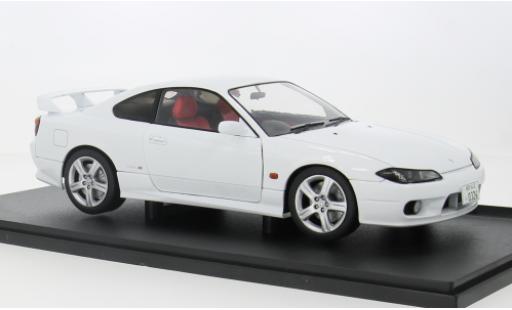 Miniature Nissan Silvia 1/18 Solido S15 Spec-R Aero blanche 1:18 Nissan Silvia 1/18 Solido S15 Spec-R Aero blanche 1:18 miniature