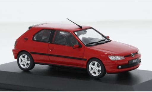 Miniature Peugeot 306 1/43 Solido S16 rouge 2002 1:43 Peugeot 306 1/43 Solido S16 rouge 2002 1:43 miniature