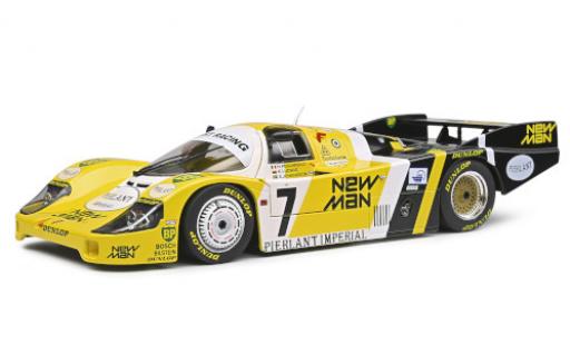 Miniature Porsche 956 1984 1/18 Solido LH RHD No.7 Joest Racing New Man 24h Le Mans 1984 H.Pescarolo/K.Ludwig/S.Johansson Porsche 956 1984 1/18 Solido LH RHD No.7 Joest Racing New Man 24h Le Mans 1984 H.Pescarolo/K.Ludwig/S.Johansson miniature