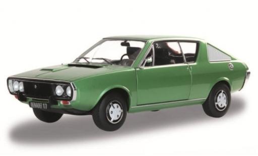 Miniature Renault 17 1/18 Solido metallise verte 1976 Renault 17 1/18 Solido metallise verte 1976 miniature
