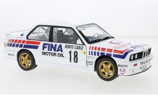 Miniature Bmw M3 1/18 Solido (E30) No.18 Fina Rallye WM Rallye Monte Carlo 1988 Bmw M3 1/18 Solido (E30) No.18 Fina Rallye WM Rallye Monte Carlo 1988 miniature