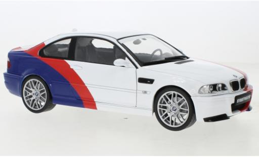 Miniature Bmw M3 1/18 Solido (E46) blanche/Décorer 2000 Bmw M3 1/18 Solido (E46) blanche/Décorer 2000 miniature