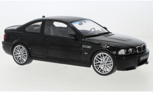 Miniature Bmw M3 1/18 Solido (E46) CSL noire 2003 Bmw M3 1/18 Solido (E46) CSL noire 2003 miniature