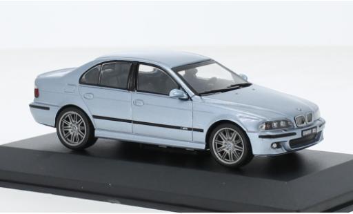 Miniature Bmw M5 1/43 Solido (E39) metallise bleu clair 2003 Bmw M5 1/43 Solido (E39) metallise bleu clair 2003 miniature