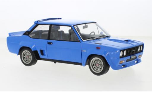 Miniature Fiat 131 1/18 Solido Abarth bleue 1980 Fiat 131 1/18 Solido Abarth bleue 1980 miniature