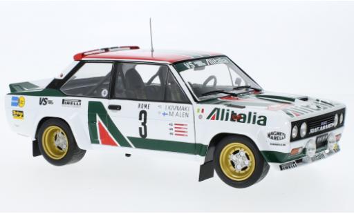 Miniature Fiat 131 1/18 Solido Abarth No.3 Alitalia Rallye WM Rallye Monte Carlo 1979 Fiat 131 1/18 Solido Abarth No.3 Alitalia Rallye WM Rallye Monte Carlo 1979 miniature