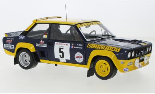 Miniature Fiat 131 1/18 Solido Abarth No.5 Olio Rallye WM Tour de Corse 1977 Fiat 131 1/18 Solido Abarth No.5 Olio Rallye WM Tour de Corse 1977 miniature