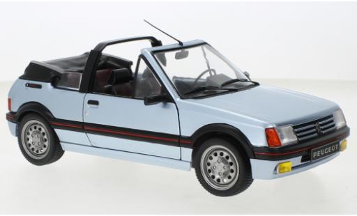 Miniature Peugeot 205 1/18 Solido CTI metallise bleue 1989 Peugeot 205 1/18 Solido CTI metallise bleue 1989 miniature