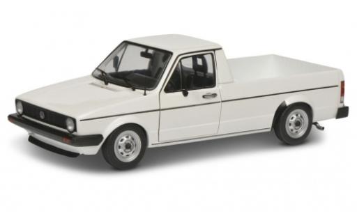 Miniature Volkswagen Caddy 1/18 Solido MK I blanche 1982 Volkswagen Caddy 1/18 Solido MK I blanche 1982 miniature
