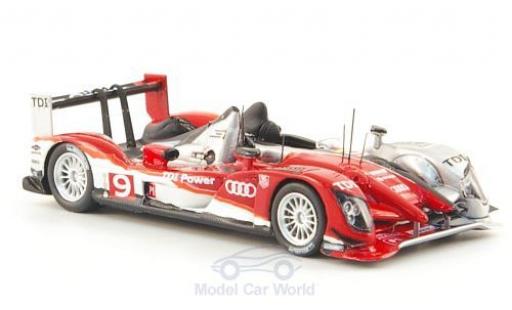 Miniature Audi R15 1/87 Spark TDI + No.9 Sport Nordamerika 24h Le Mans 2010 T.Bernhard/R.Dumas/M.Rockenfeller Audi R15 1/87 Spark TDI + No.9 Sport Nordamerika 24h Le Mans 2010 T.Bernhard/R.Dumas/M.Rockenfeller miniature