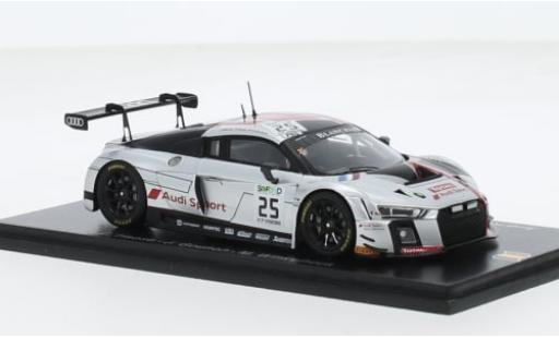 Miniature Audi R8 1/43 Spark LMS GT3 No.25 Sainteloc Racing 24h Spa 2017 1:43 Audi R8 1/43 Spark LMS GT3 No.25 Sainteloc Racing 24h Spa 2017 1:43 miniature