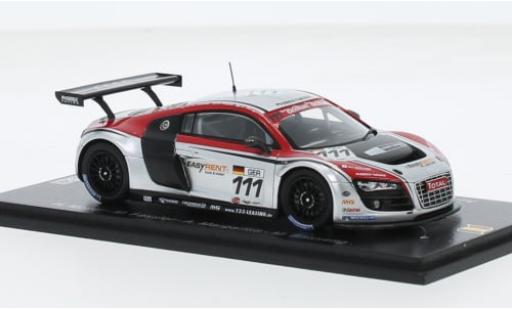 Miniature Audi R8 1/43 Spark LMS No.111 Phoenix Racing 24h Spa 2009 1:43 Audi R8 1/43 Spark LMS No.111 Phoenix Racing 24h Spa 2009 1:43 miniature