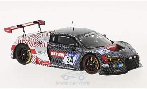 Miniature Audi R8 1/43 Spark LMS No.34 Car Collection Motorsport 24h Nürburgring 2017 R.Saurenmann/L.Rocco/K.Koch/J-E.Slooten Audi R8 1/43 Spark LMS No.34 Car Collection Motorsport 24h Nürburgring 2017 R.Saurenmann/L.Rocco/K.Koch/J-E.Slooten miniature