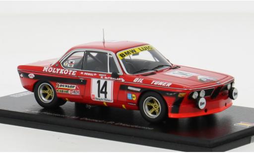 Miniature Bmw 3.0 1/43 Spark CSi No.14 24h Spa 1974 1:43 Bmw 3.0 1/43 Spark CSi No.14 24h Spa 1974 1:43 miniature