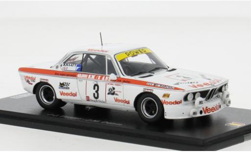 Miniature Bmw 3.0 1/43 Spark CSi No.3 24h Spa 1975 1:43 Bmw 3.0 1/43 Spark CSi No.3 24h Spa 1975 1:43 miniature