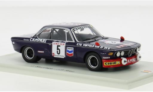 Miniature Bmw 3.0 1/43 Spark CSi No.5 24h Spa 1975 1:43 Bmw 3.0 1/43 Spark CSi No.5 24h Spa 1975 1:43 miniature