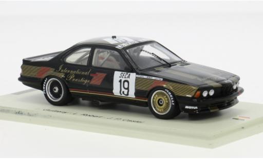 Miniature Bmw 635 1/43 Spark CSi 24h Spa 1986 #19 1:43 Bmw 635 1/43 Spark CSi 24h Spa 1986 #19 1:43 miniature