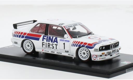Miniature Bmw M3 1/43 Spark (E30) No.1 Fina Superturismo Monza 1992 1:43 Bmw M3 1/43 Spark (E30) No.1 Fina Superturismo Monza 1992 1:43 miniature