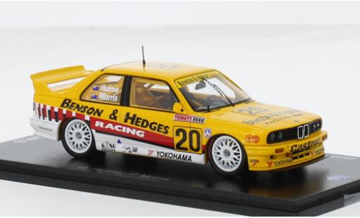 Miniature Bmw M3 1/43 Spark (E30) No.20 Benson & Hedges Bathurst 1992 1:43 Bmw M3 1/43 Spark (E30) No.20 Benson & Hedges Bathurst 1992 1:43 miniature