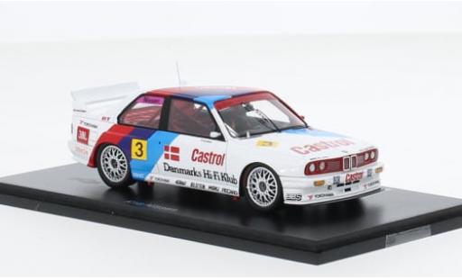 Miniature Bmw M3 1/43 Spark (E30) No.3 Schnitzer- GP Dänemark 1991 1:43 Bmw M3 1/43 Spark (E30) No.3 Schnitzer- GP Dänemark 1991 1:43 miniature