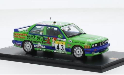 Miniature Bmw M3 1/43 Spark (E30) No.43 Luby Sport Alpina 24h Spa 1992 1:43 Bmw M3 1/43 Spark (E30) No.43 Luby Sport Alpina 24h Spa 1992 1:43 miniature