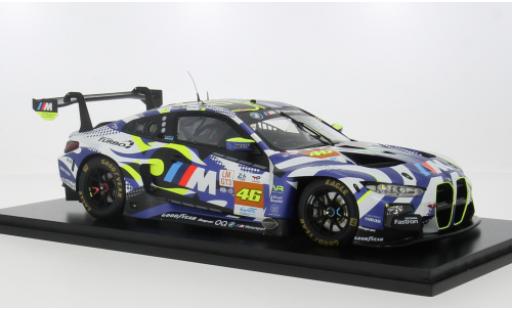 Miniature Bmw M4 1/18 Spark GT3 24h Le Mans 2024 Team WRT #46 1:18 Bmw M4 1/18 Spark GT3 24h Le Mans 2024 Team WRT #46 1:18 miniature