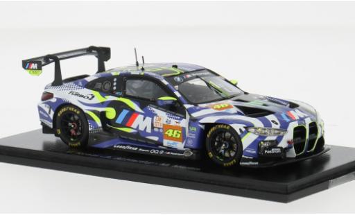 Miniature Bmw M4 1/43 Spark GT3 24h Le Mans 2024 Team WRT #46 1:43 Bmw M4 1/43 Spark GT3 24h Le Mans 2024 Team WRT #46 1:43 miniature