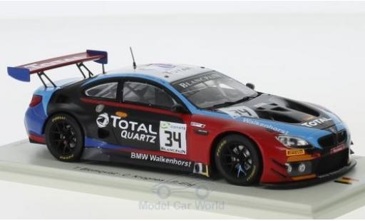 Miniature Bmw M6 1/18 Spark GT3 No.34 Walkenhorst Motorsport 24h Spa 2018 T.Blomqvist/C.Krognes/P.Eng Bmw M6 1/18 Spark GT3 No.34 Walkenhorst Motorsport 24h Spa 2018 T.Blomqvist/C.Krognes/P.Eng miniature