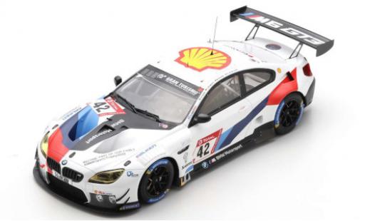 Miniature Bmw M6 1/18 Spark GT3 No.42 Team Schnitzer 24h Nürburgring 2020 A.Farfus/J.Klingmann/M.Tomczyk/S.van le Linde Bmw M6 1/18 Spark GT3 No.42 Team Schnitzer 24h Nürburgring 2020 A.Farfus/J.Klingmann/M.Tomczyk/S.van le Linde miniature