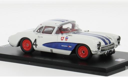 Miniature Chevrolet Corvette 1/43 Spark (C1) No.4 12h Sebring 1957 1:43 Chevrolet Corvette 1/43 Spark (C1) No.4 12h Sebring 1957 1:43 miniature