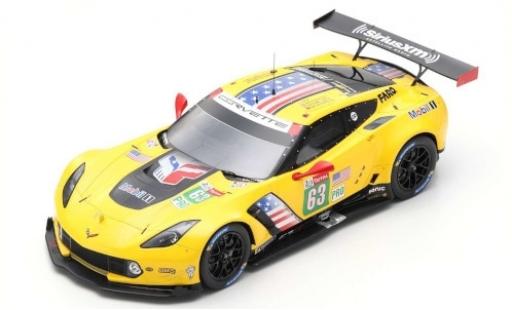 Miniature Chevrolet Corvette 1/18 Spark C7.R No.63 Racing 24h Le Mans 2019 J.Magnussen/A.Garcia/M.Rockenfeller Chevrolet Corvette 1/18 Spark C7.R No.63 Racing 24h Le Mans 2019 J.Magnussen/A.Garcia/M.Rockenfeller miniature