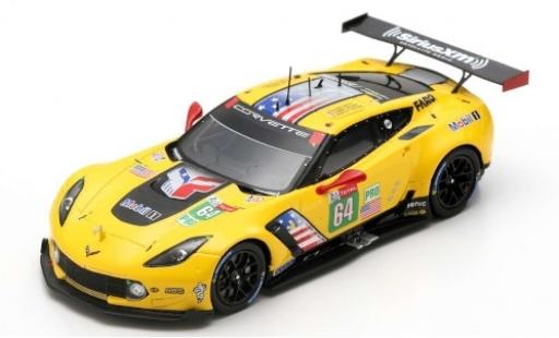 Miniature Chevrolet Corvette 1/43 Spark C7.R No.64 Racing 24h Le Mans 2019 O.Gavin/T.Milner/M.Fässler Chevrolet Corvette 1/43 Spark C7.R No.64 Racing 24h Le Mans 2019 O.Gavin/T.Milner/M.Fässler miniature
