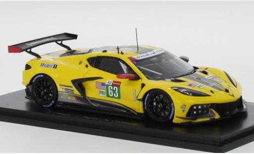 Miniature Chevrolet Corvette 1/43 Spark C8.R No.63 Racing 24h Le Mans 2021 A.Garcia/J.Taylor/N.Catsburg Chevrolet Corvette 1/43 Spark C8.R No.63 Racing 24h Le Mans 2021 A.Garcia/J.Taylor/N.Catsburg miniature