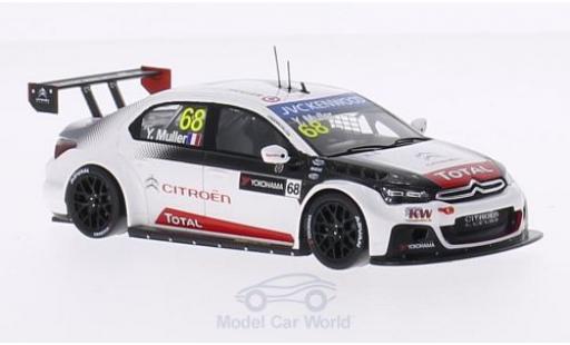 Miniature Citroen C Elysee 1/43 Spark -Elysee WT No.68 Racing WT Marokko 2015 Y.Muller Citroen C Elysee 1/43 Spark -Elysee WT No.68 Racing WT Marokko 2015 Y.Muller miniature