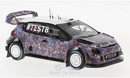 Miniature Citroen C3 1/43 Spark WRC WRC 2017 Test Car Citroen C3 1/43 Spark WRC WRC 2017 Test Car miniature