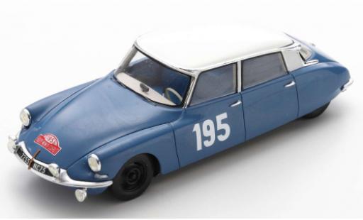 Miniature Citroen DS 1/43 Spark 19 No.195 Rallye Monte Carlo 1963 B.Neyret/J.Terramorsi Citroen DS 1/43 Spark 19 No.195 Rallye Monte Carlo 1963 B.Neyret/J.Terramorsi miniature
