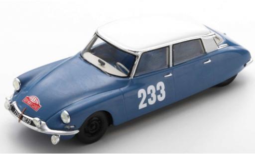Miniature Citroen DS 1/43 Spark 19 No.233 Rallye Monte Carlo 1963 P.Toivonen/A.Järvi Citroen DS 1/43 Spark 19 No.233 Rallye Monte Carlo 1963 P.Toivonen/A.Järvi miniature
