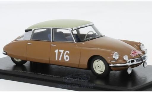 Miniature Citroen ID 19 1/43 Spark No.176 Rallye Monte Carlo 1959 P.Coltelloni/P.Alexandre/C.Desrosiers Citroen ID 19 1/43 Spark No.176 Rallye Monte Carlo 1959 P.Coltelloni/P.Alexandre/C.Desrosiers miniature